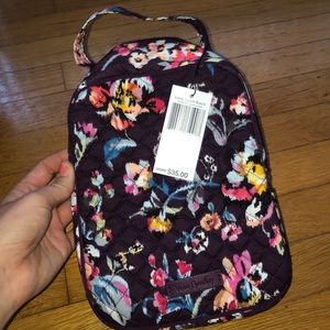 Dark purple Vera Bradley lunch bag